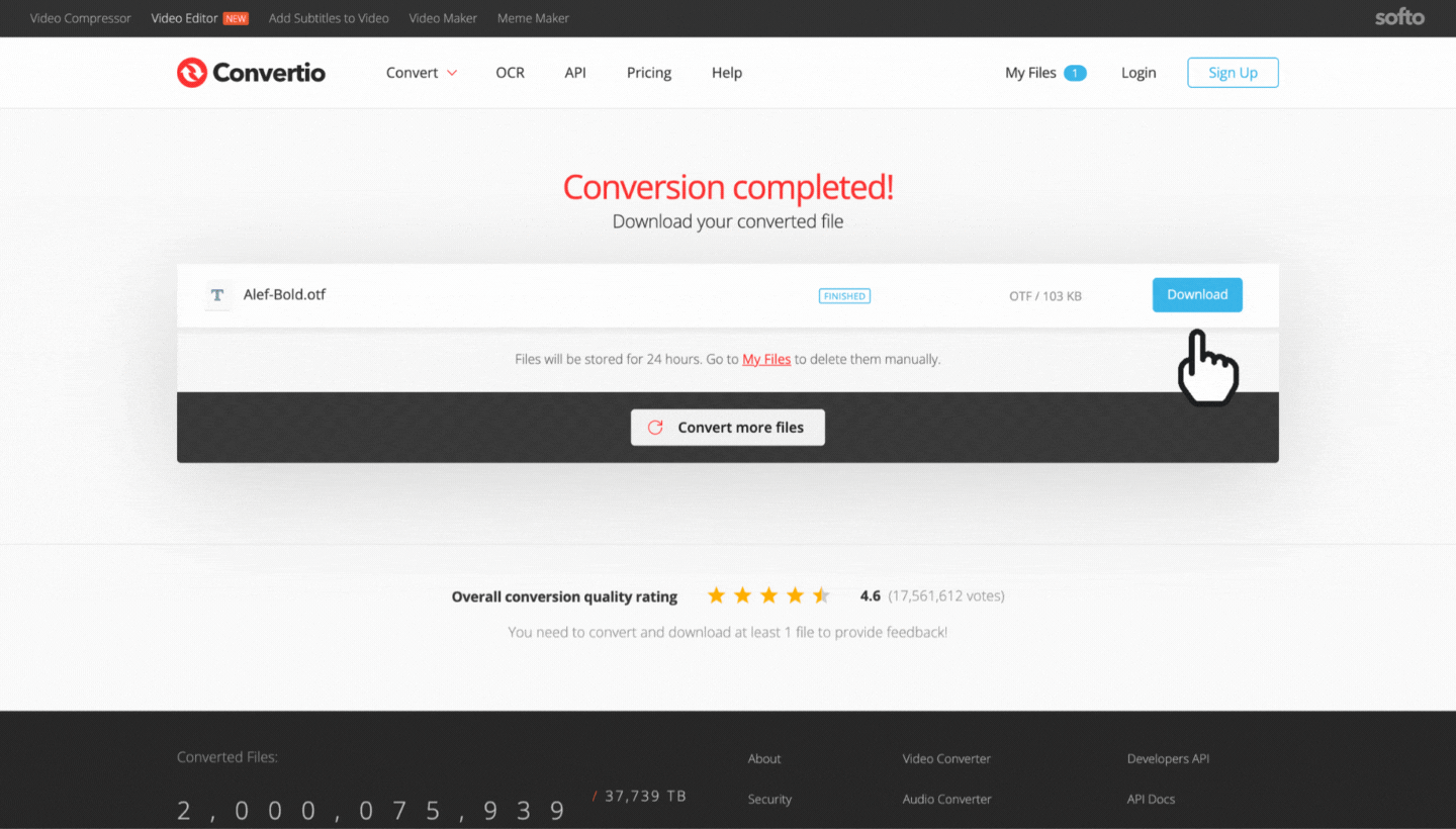 CREA_CSTM_FNT_Convert
