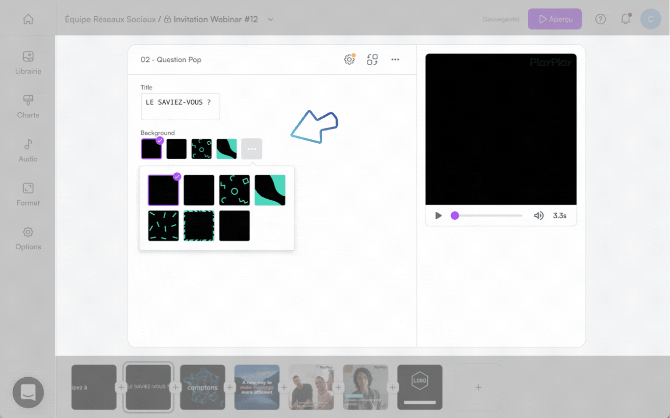 CREA_CSTM_TXT_Add animated background to screen-02-FR.gif