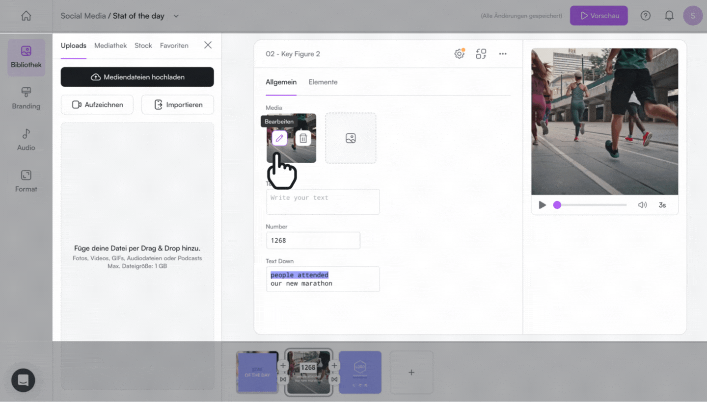 🇫🇷 Studio page - Settings (advanced settings, speed, branding, audio settings) - 2023-10-05T172410.127.gif
