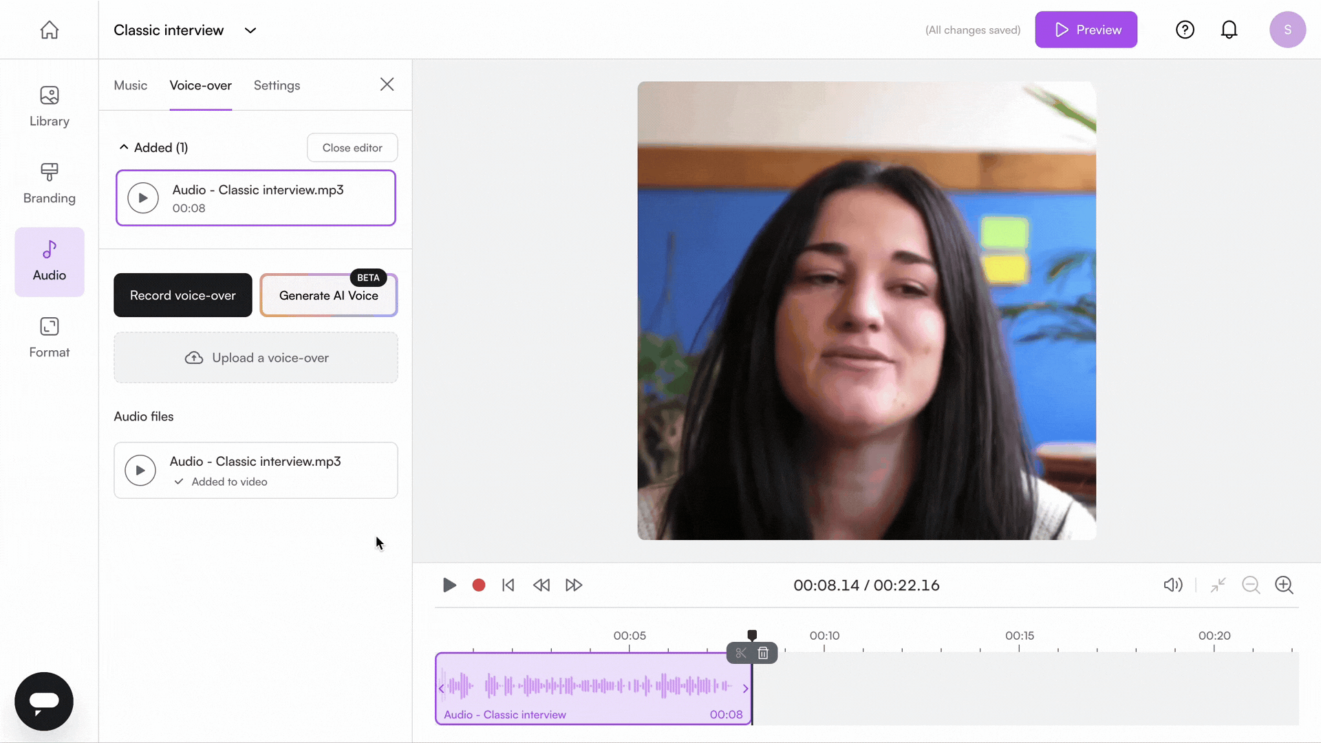 🇫🇷🇬🇧🇩🇪 AI Audio Cleaner.gif