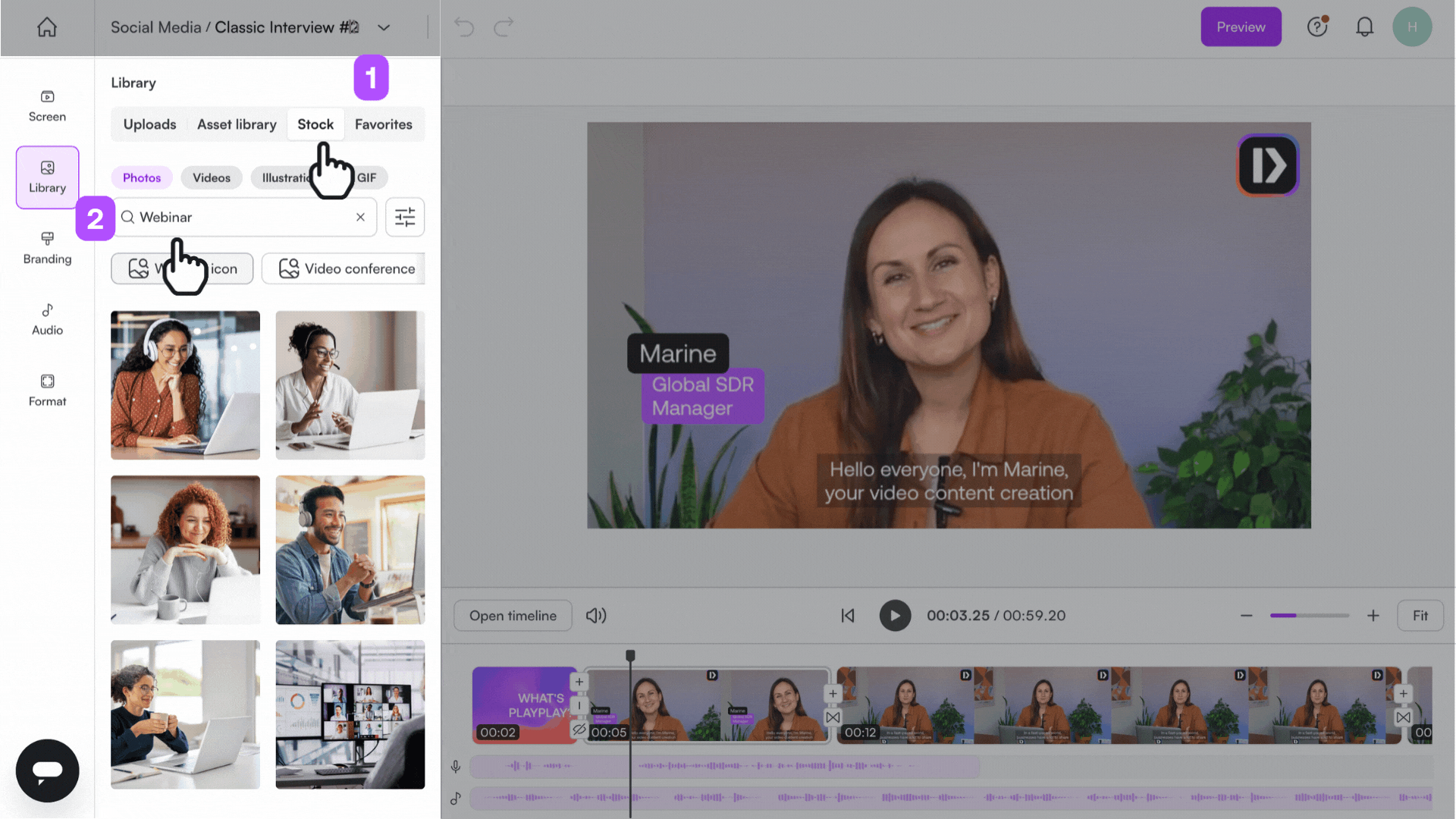 🇫🇷🇬🇧 How do I find a media in the stock.gif