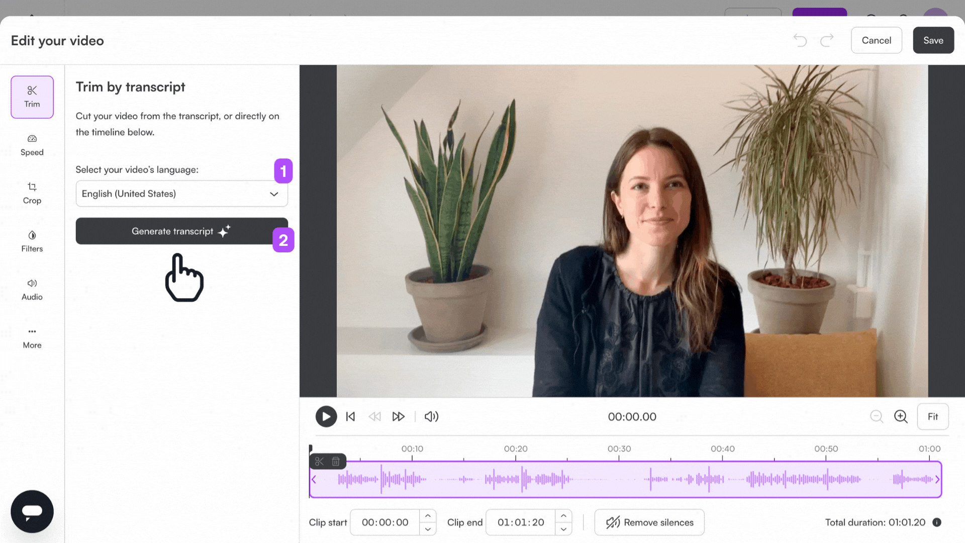 🇫🇷🇬🇧 Trim By Transcript (1).gif