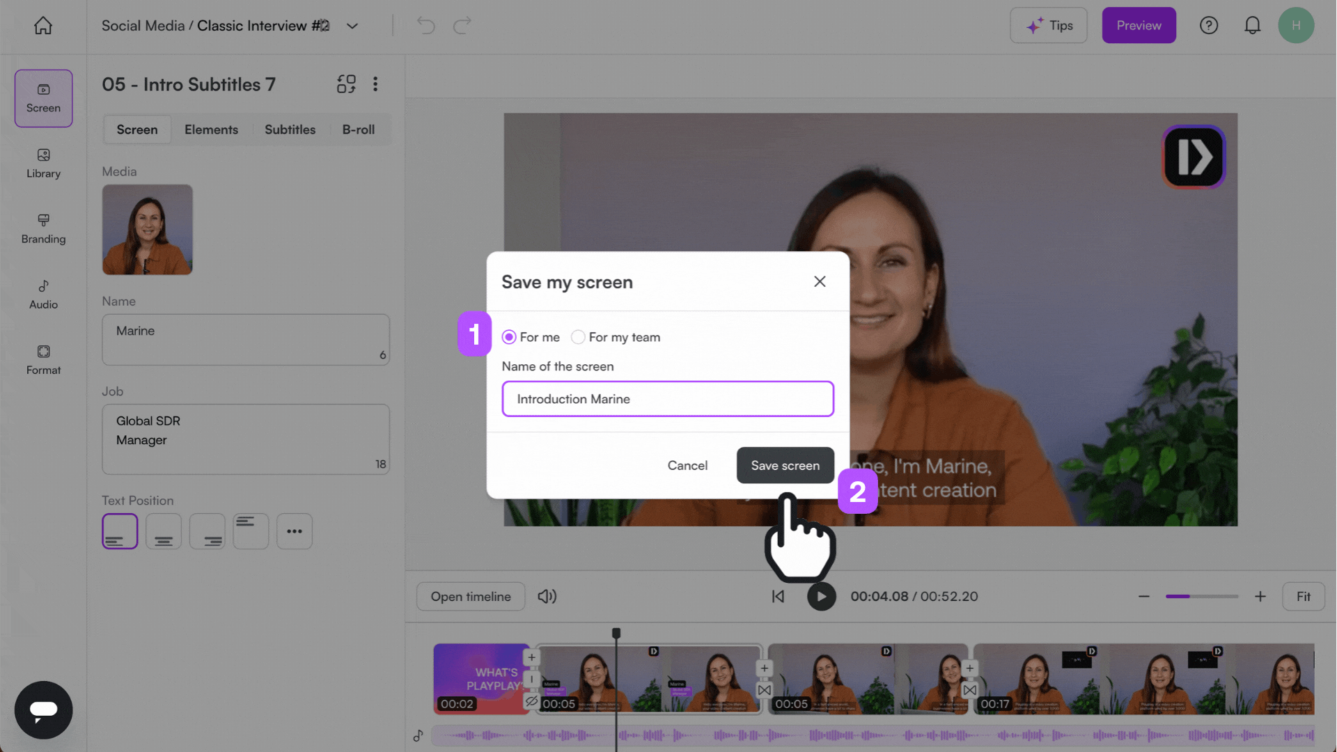 02 🇬🇧 How do I save a screen for later use.gif