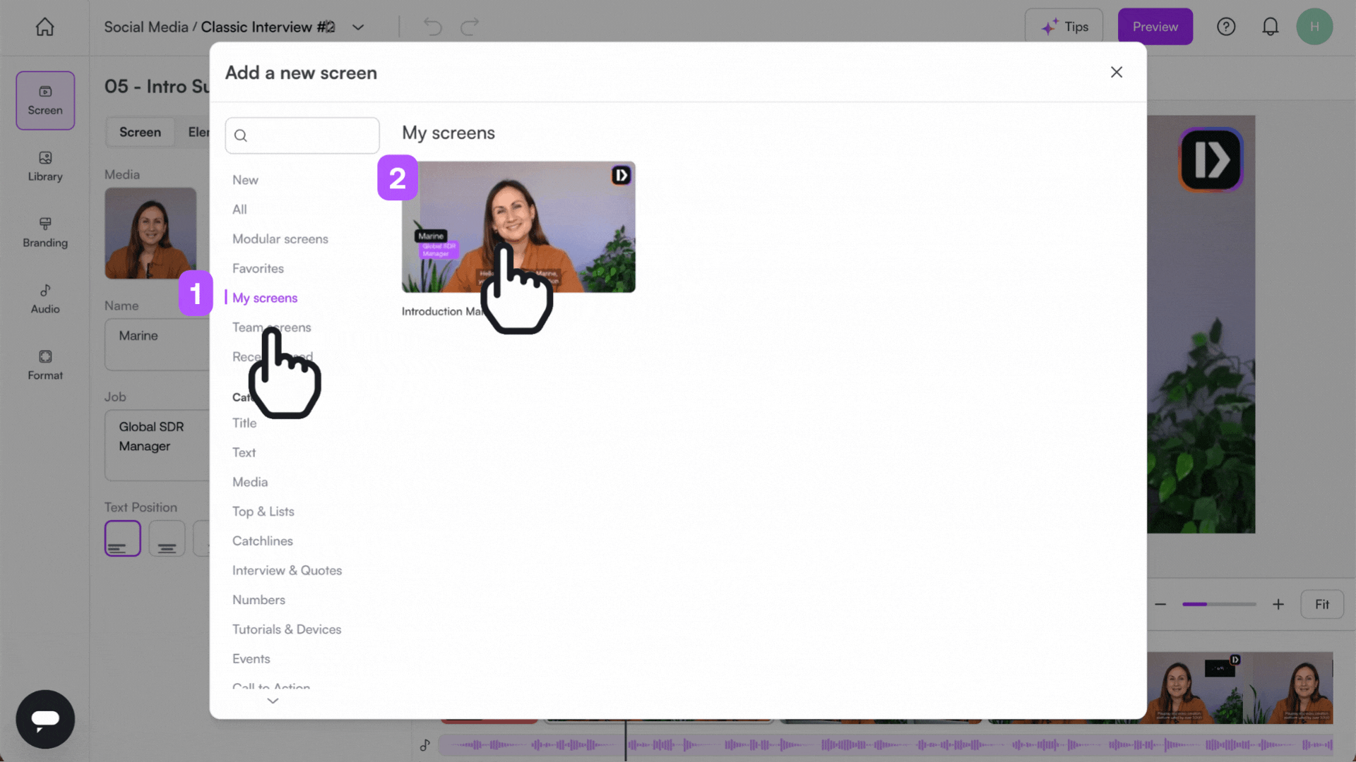 03 🇬🇧 How do I save a screen for later use.gif