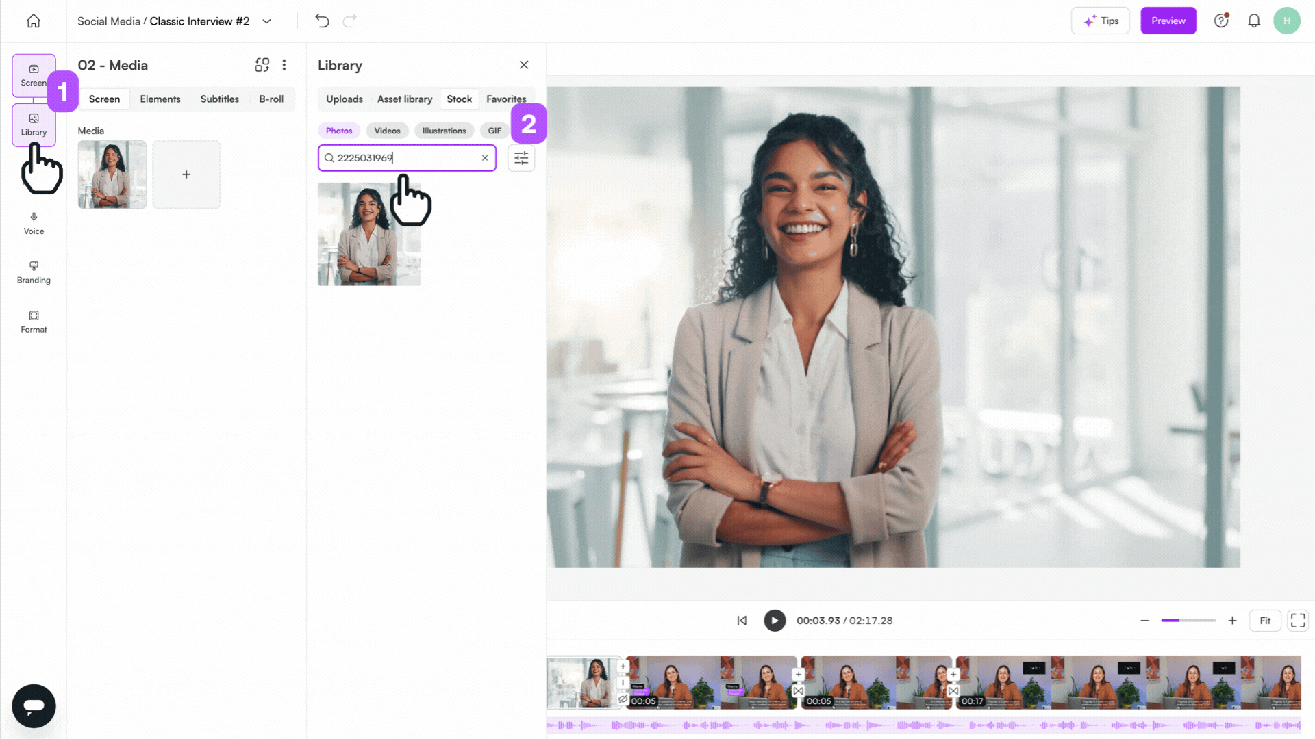 03 🇬🇧 How do I find the Getty ID of a stock image, video, or illustration in PlayPlay.gif