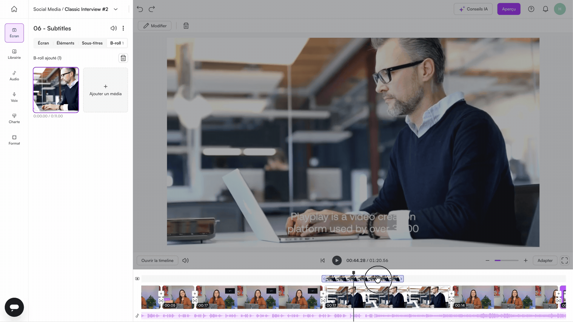 🇫🇷01 How do I choose the moment of appearance of a B-roll_.gif